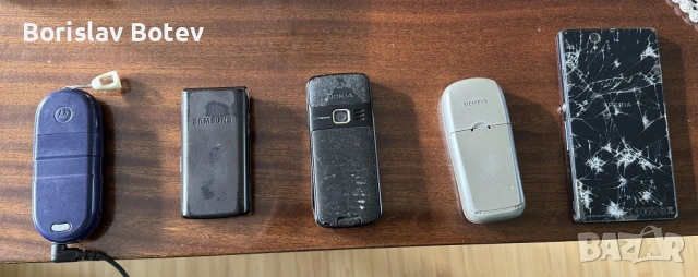 Стари телефони Motorola, Siemens, Sony Xperia, Samsung, снимка 2 - Samsung - 53129497