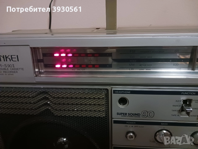 Радиокасетофон SANKEI TCR-S90, снимка 3 - Радиокасетофони, транзистори - 52575828