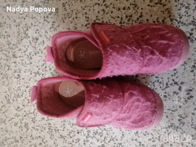 Вълнени пантофи Biomecanics 26 номер, снимка 5 - Детски пантофи - 52271853