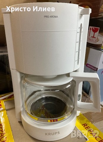 Кафемашина Krups за шварц кафе с кана за 10 чаши кафе, снимка 10 - Кафемашини - 39851323