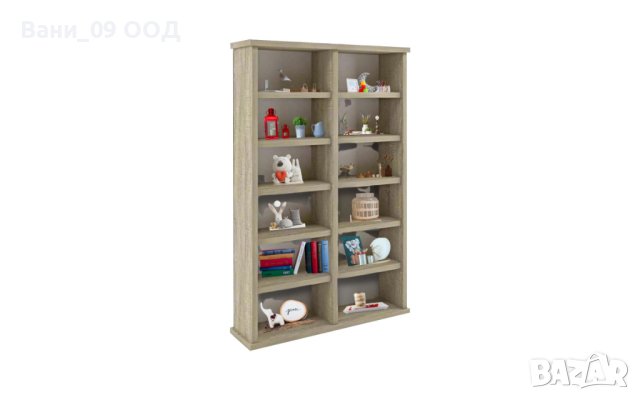 Стенна етажерка с 12 разделения, снимка 2 - Етажерки - 42253467