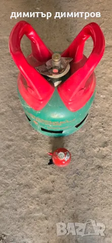  газова бутилка  с вентил+клапан