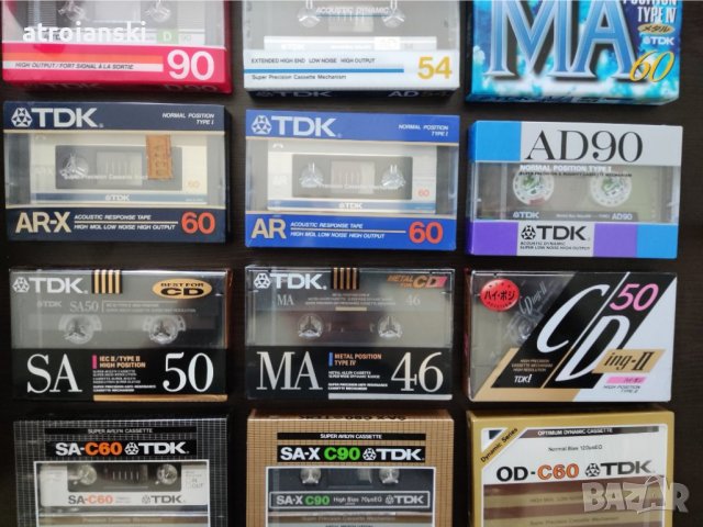 Аудио касети TDK, снимка 5 - Аудио касети - 31882625
