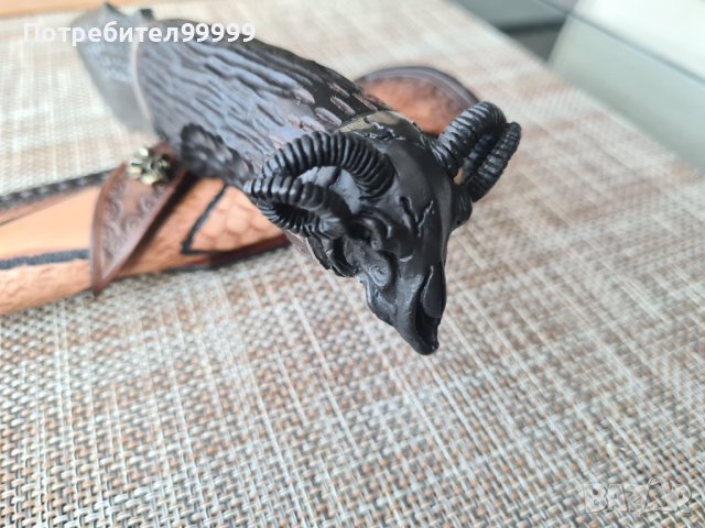 Нож от дамаска стомана , снимка 6 - Ножове - 41839627