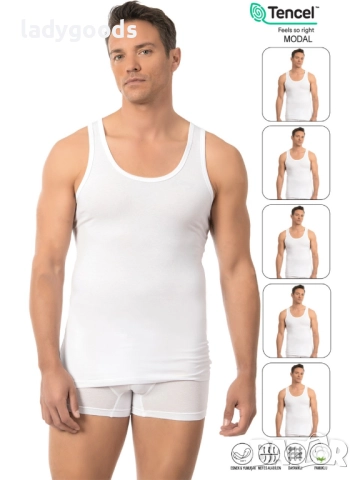 Мъжки потници с модал.Модел 852., снимка 3 - Бельо - 52339730