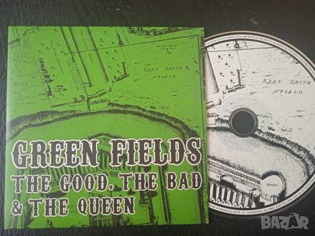 The Good, The Bad & The Queen ‎– Green Fields - оригинален сингъл диск 