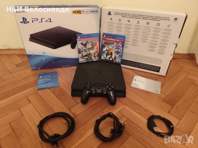 Playstation 4 Slim 500 GB КАТО НОВ !!!