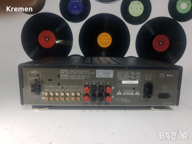 Receiver DENON DRA-100, снимка 5 - Ресийвъри, усилватели, смесителни пултове - 42623406