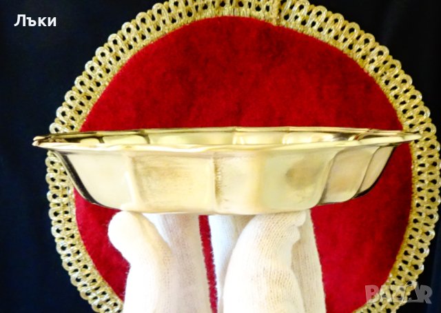 Бронзова салатиера,купа,барок. , снимка 5 - Антикварни и старинни предмети - 40589336