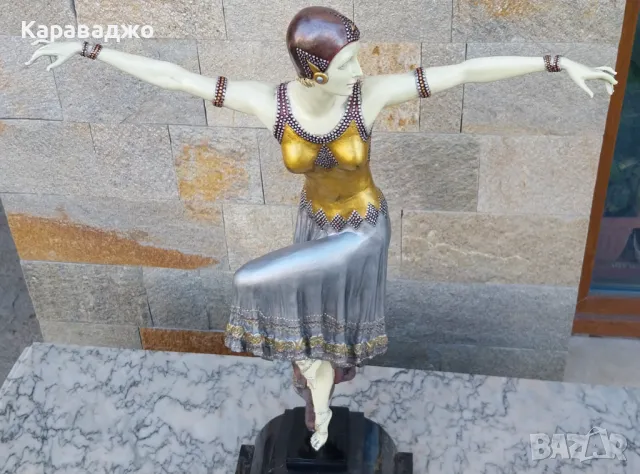 Бронзови Фигури Ар Деко, снимка 15 - Други - 50426418