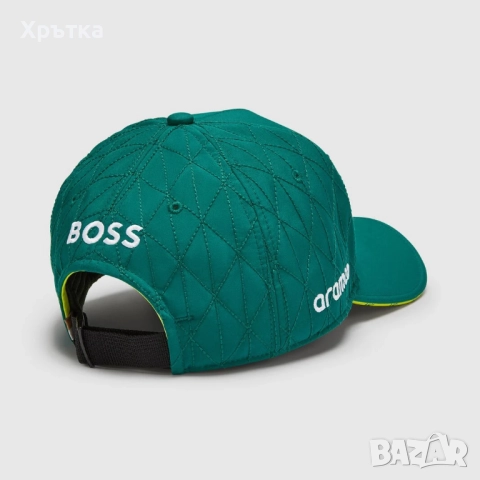 Aston Martin x Hugo Boss F1 Team Cap - Оригинална шапка с козирка, снимка 3 - Шапки - 52836596