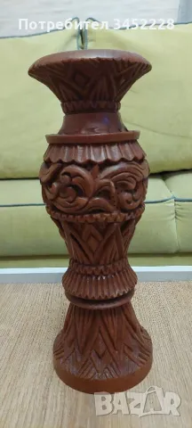 дърворезба отлична за колекционери височина 26см 