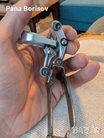 Ретро Шосеен Декланшор Campagnolo Chorus Double, снимка 5 - Части за велосипеди - 56541257