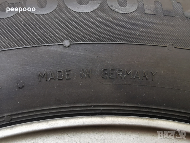 Оригинални немски алуминиеви джанти с гуми 225/55/16 за Audi A3/Golf6/7, снимка 6 - Гуми и джанти - 44634553