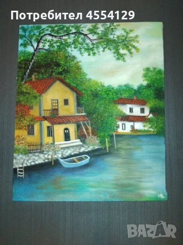 Продавам красива маслена картина