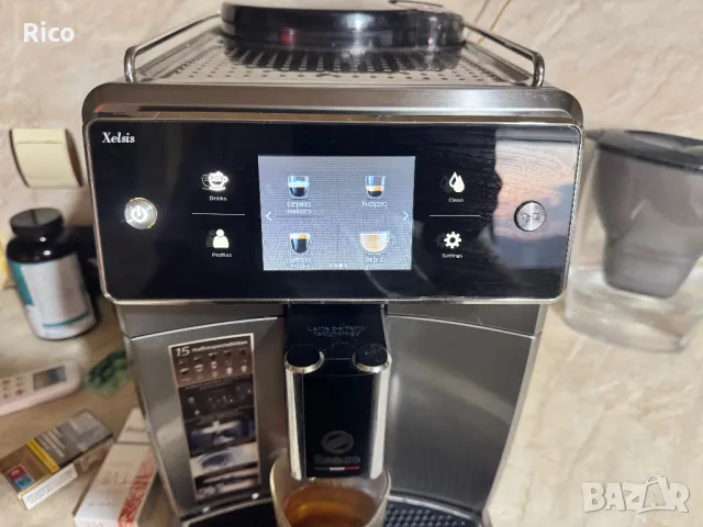 Saeco Xelsis Кафемашина, снимка 7 - Кафемашини - 49755948