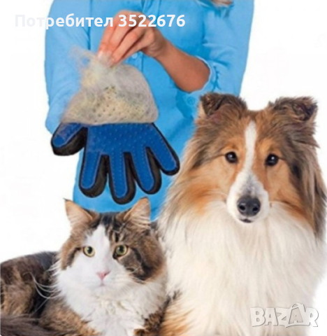 Ръкавица True Touch за почистване на косми на домашни любимци, снимка 4 - За кучета - 44767498