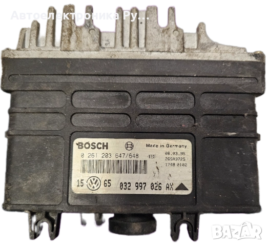 компютър VW Golf Mk3 1.6i , 032997026AX, 0261203647/648,0261203648