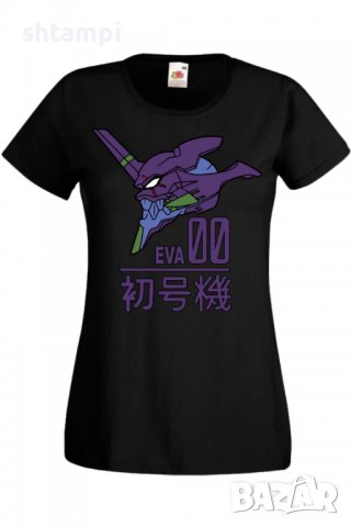 Дамска тениска Neon Genesis Evangelion Eva Unit,Анимация,игра,Празник,Повод., снимка 2 - Тениски - 38061103