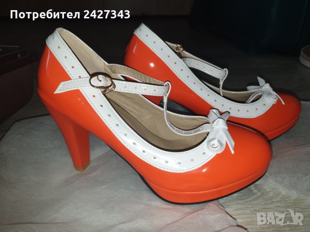 Дамски обувки, снимка 4 - Дамски обувки на ток - 29350682