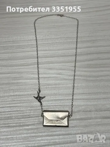 Винтидж Огърлица отварящ се плик, снимка 1