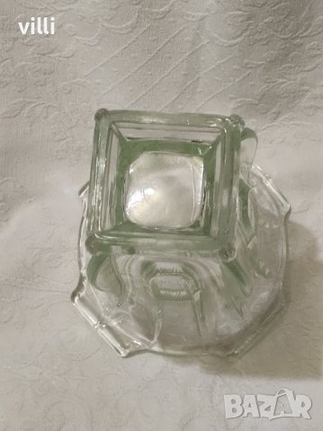 Стъклена ваза, снимка 5 - Вази - 39481209