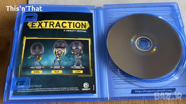 God of War Day one edition & Rainbow Six Extraction, снимка 4 - Игри за PlayStation - 55967553