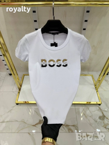 Hugo Boss Нови Дамски Тениски Различни Цветове 