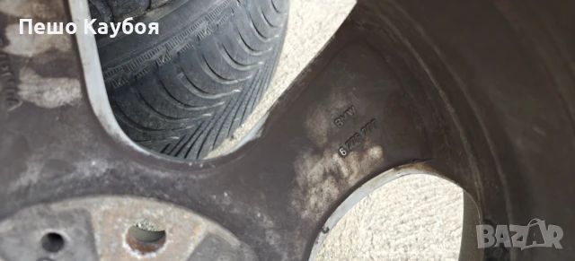 Оригинални Алуминиеви 17 цола Джанти BMW E60-4x4, снимка 4 - Гуми и джанти - 50461977