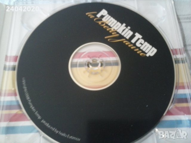 Pumpкin Temp- La Betty jaune оригинален диск 2008, снимка 2 - CD дискове - 31489332