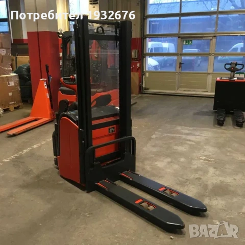 Стакер Linde L14AP -1400 kg., снимка 4 - Индустриална техника - 54067194