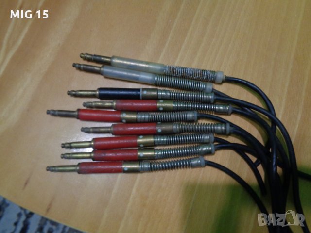 Жак (букса) 6,3 мм (мъжки) - 9 броя.