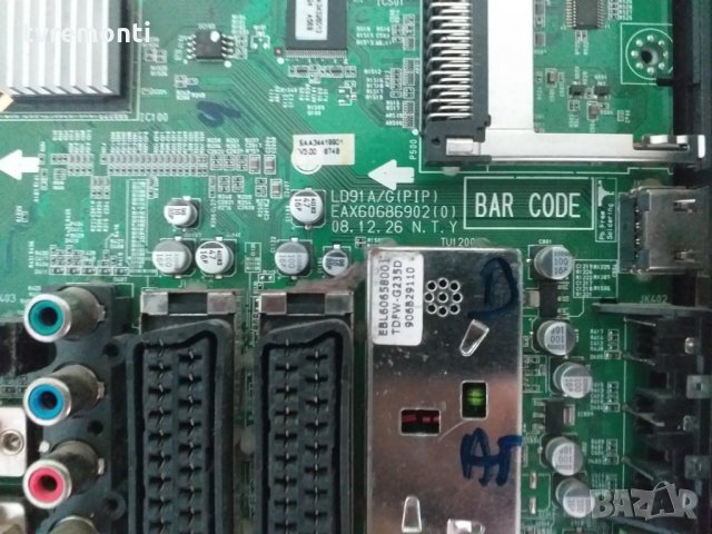 MAIN AV EAX60686902(0) EBU60710807, снимка 2 - Части и Платки - 29296871