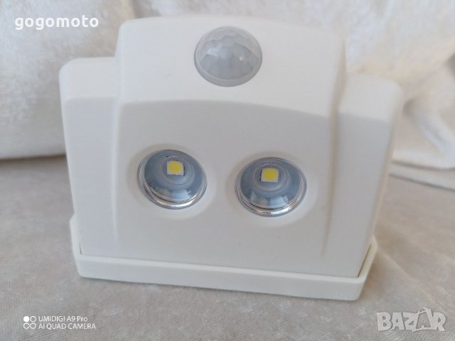 Нова ЛЕД лампа за осветление с датчик за движение и датчик за светлина, снимка 2 - Къмпинг осветление - 35215855