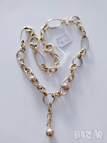 Златно колие 50417, снимка 1