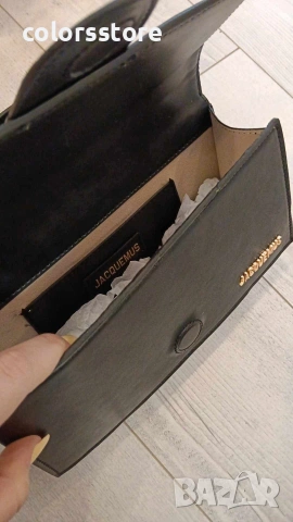 Черна чанта Jacouemus-IM155j, снимка 3 - Чанти - 54355227