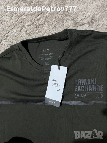 Мъжка блуза Armani Exchange, снимка 2 - Блузи - 52885069