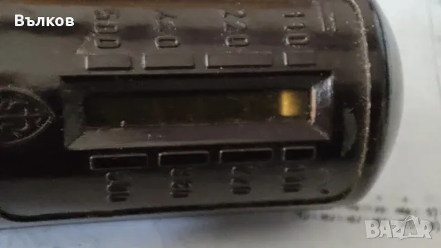 Стар бакелитен фазомер, снимка 5 - Антикварни и старинни предмети - 48221935