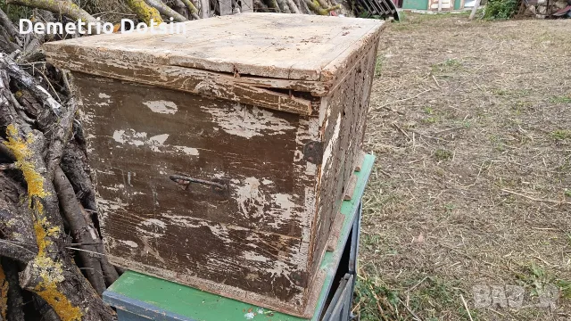 Сандък старинен Дърво , снимка 2 - Декорация за дома - 56481360