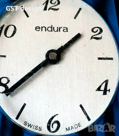 Уникат Рядък Оригинал Швейцарски Часовник Мъжки Swiss Made 1970 Футуристичен дизайн Механичен, снимка 10 - Луксозни - 44667297