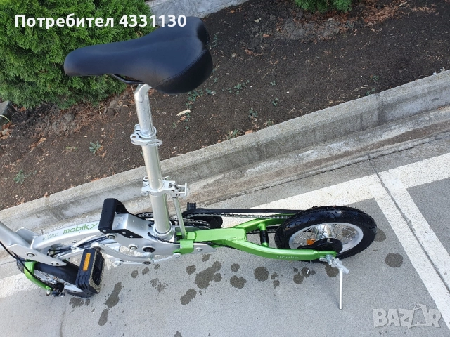 сгъваем велосипед Genius Mobiky, снимка 3 - Велосипеди - 51549139