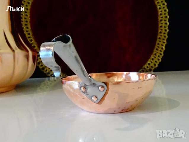 Меден черпак ръчно кован. , снимка 6 - Антикварни и старинни предмети - 36914776
