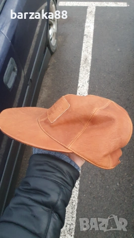 Кожена шапка Harley Davidson, снимка 6 - Шапки - 53162796