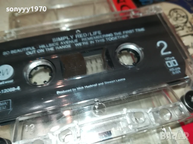 SIMPLY RED-ORIGINAL TAPE 1708251734, снимка 8 - Аудио касети - 51394254