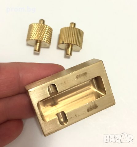 кожарска, сарашка ваничка за боядисване на кожа, с 2 приставки, , снимка 6 - Други инструменти - 30992902