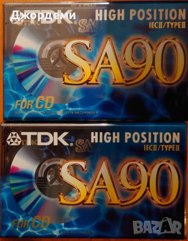 Аудио касети /аудио касета/ TDK SA90 Chrom, снимка 1