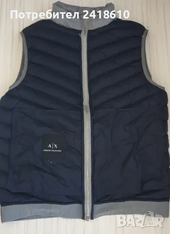 Armani Exchange A/X Down Vest Mens Size M НОВО ! ОРИГИНАЛ ! Мъжки Пухен Елек! , снимка 8 - Якета - 55741455