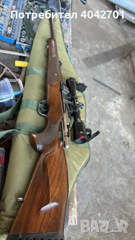 Продавам карабина мазалат + оптика пилад 4х32 с подсветка