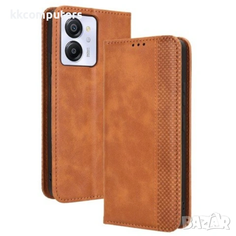 Blackview Color 8 / Oscal Modern 8 Retro Texture Wallet Калъф и Протектор, снимка 2 - Калъфи, кейсове - 53242453