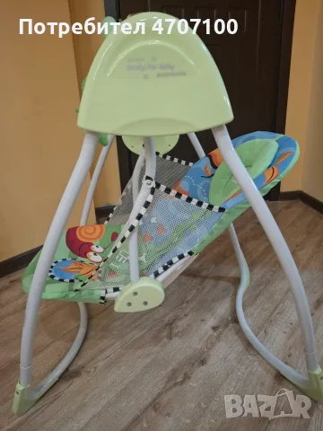 Люлка шезлонг Chipolino , снимка 4 - Детски люлки - 55944437